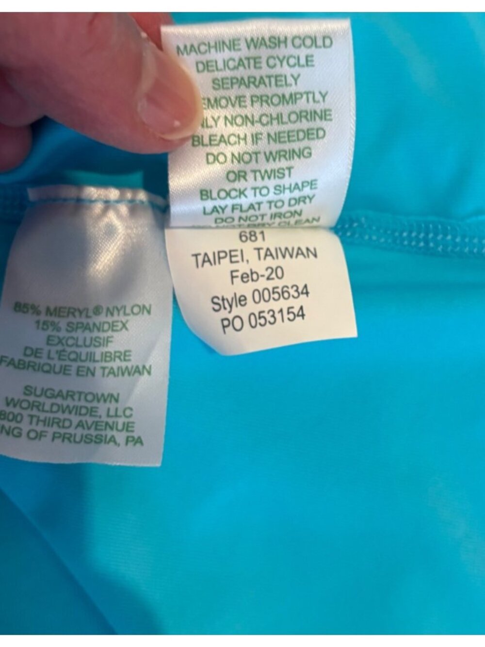 Lilly Pulitzer Luxetic Quarter Zip Long Sleeve Size Medium - Picture 8 of 10